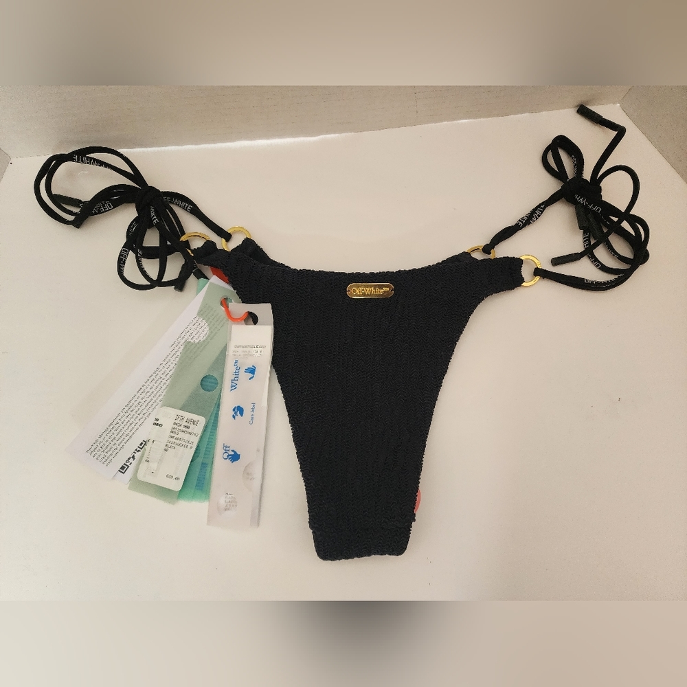 Off White Bikini Bottom - image 2